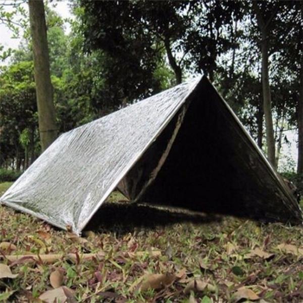 Peakhike Termal Battaniye - Acil Durum Örtüsü Çantalı - Görsel 4