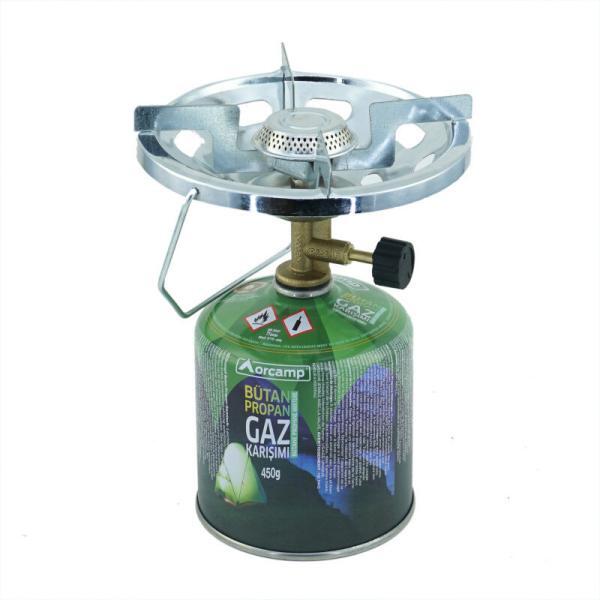 Orcamp K-500 Siboplu Kamp Ocak + 450 gr Tüp
