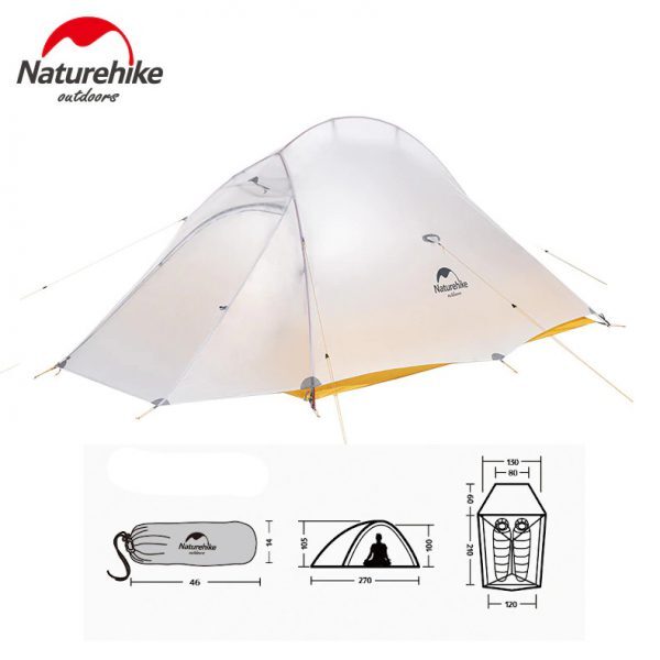Naturehike Cloud Up 2 Çadır - Süper Light Çadır - Görsel 8