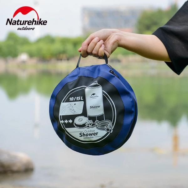 Naturehike Kamp Duşu - Hava Basınçlı Katlanır Portatif - Görsel 5