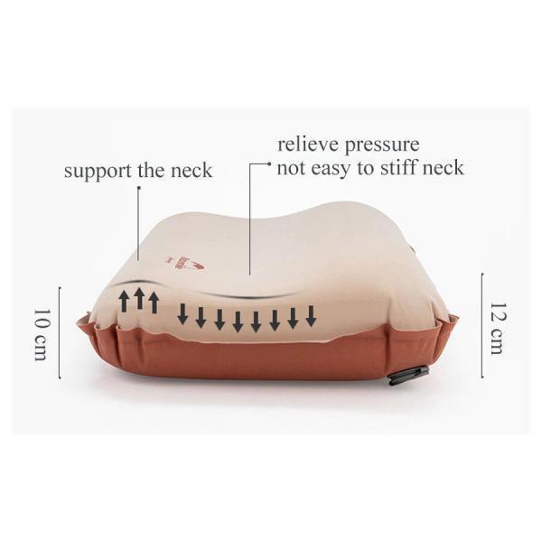 Naturehike 3D Dolgulu Şişme Yastık - Ultra Comfort - Görsel 7