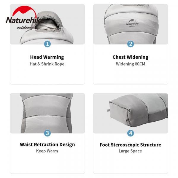 Naturehike Penguin Uyku Tulumu -13c - Görsel 6