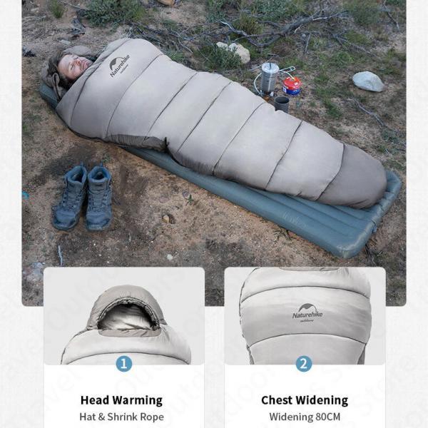 Naturehike Penguin Uyku Tulumu -13c - Görsel 4