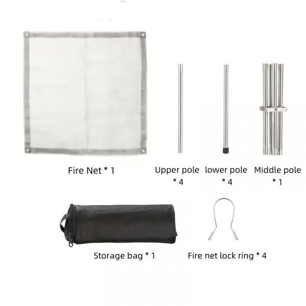 Peakhike Pratik Kamp Ateş Sehpası - Görsel 8