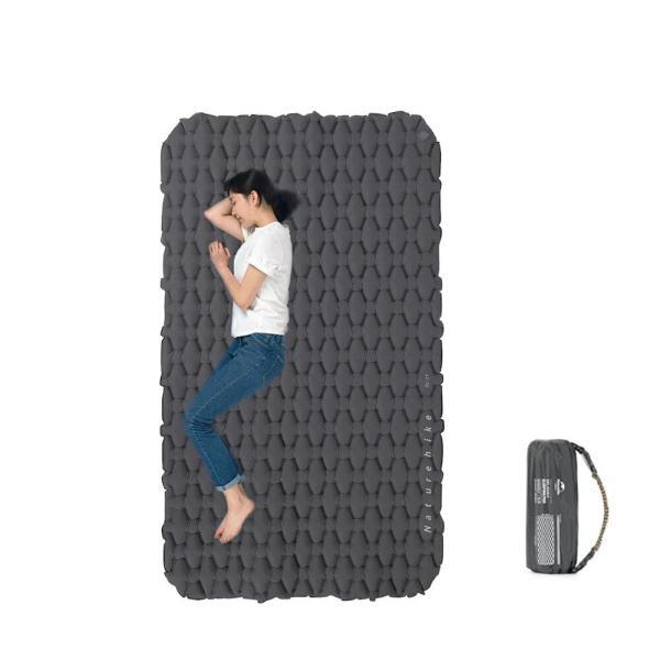Naturehike Çift Kişilik Şişme Mat - Ultrahafif Comfort Gri