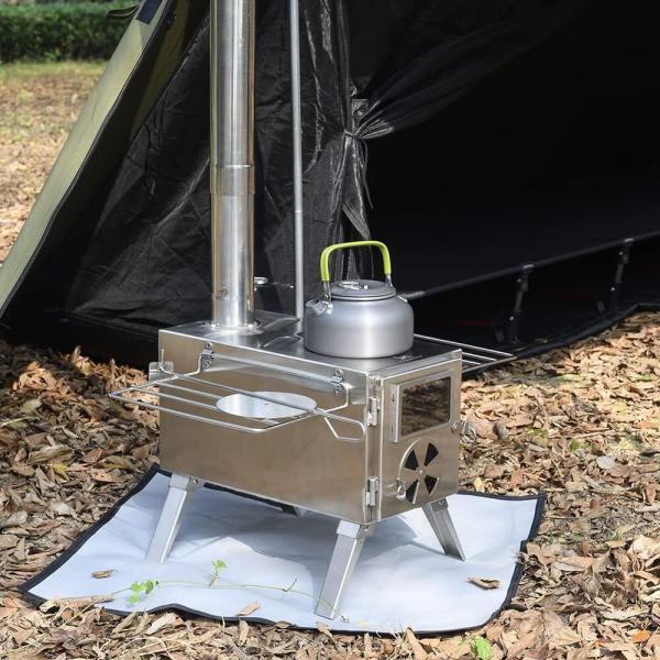 Peakhike Paslanmaz Çelik Çadır Sobası - Full Set - Görsel 5