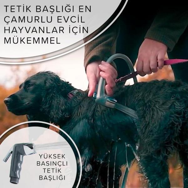 Colapz USB Şarj Edilebilir Kamp Duşu - Yüksek Basınçlı - Görsel 3