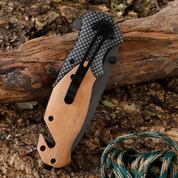 Peakhike Çok Fonksiyonlu Katlanır Kamp Bıçağı - Görsel 3