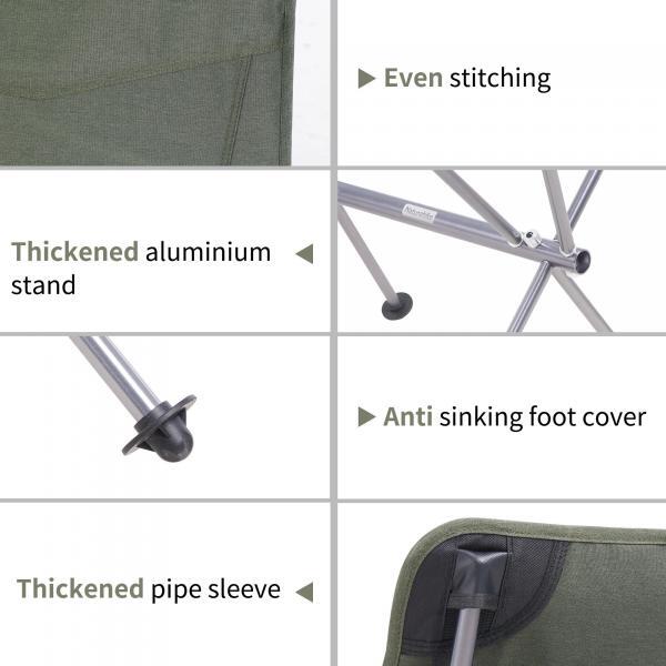 Naturehike Kolçaklı Kamp Sandalyesi - Ultra Comfort - Görsel 6