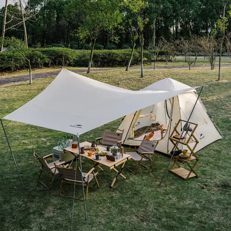 Naturehike Ango 3 Kişilik Otomatik Çadır + Gölgelik Seti