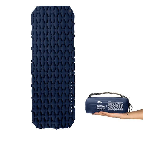 Naturehike Tek Kişilik Şişme Mat - Comfort Lacivert