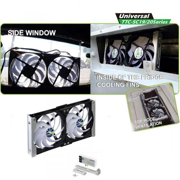 3 Sistem Karavan Buzdolabı Fanı 12V Tam Otomatik - Görsel 3