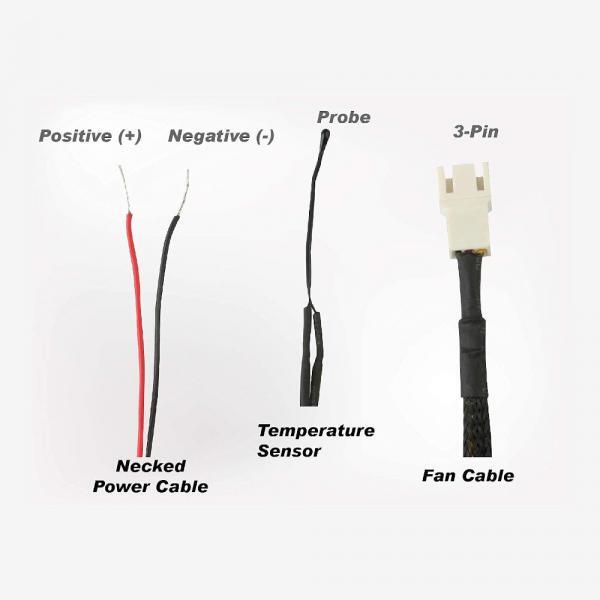 3 Sistem Karavan Buzdolabı Fanı 12V Tam Otomatik - Görsel 6