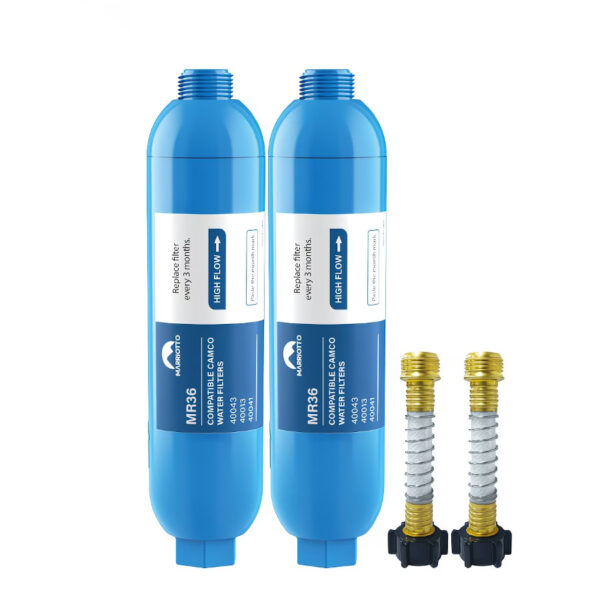 5 Aşamalı Karavan Temiz Su Filtresi 2'li Set - Görsel 4