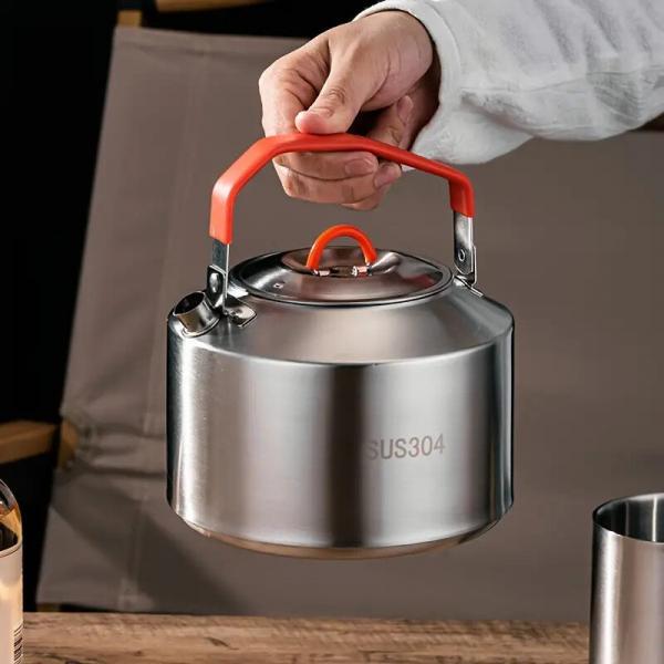 Peakhike Paslanmaz Çelik Kamp Çaydanlığı - Görsel 8