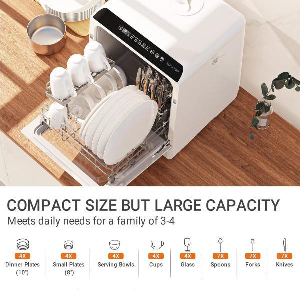 Karlxtom Karavan Tekne Mini Portatif Bulaşık Makinesi - Görsel 7