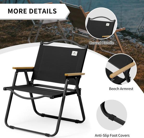 Naturehike Katlanır Glamping Kamp Sandalyesi - Görsel 8