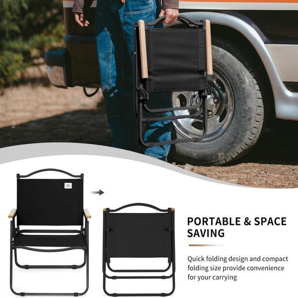 Naturehike Katlanır Glamping Kamp Sandalyesi - Görsel 6