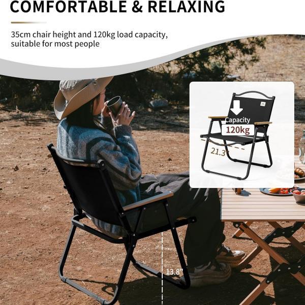 Naturehike Katlanır Glamping Kamp Sandalyesi - Görsel 7