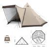 Naturehike Ranch Teepee Çadır 8 Kişilik Lüks Çadır - Görsel 12
