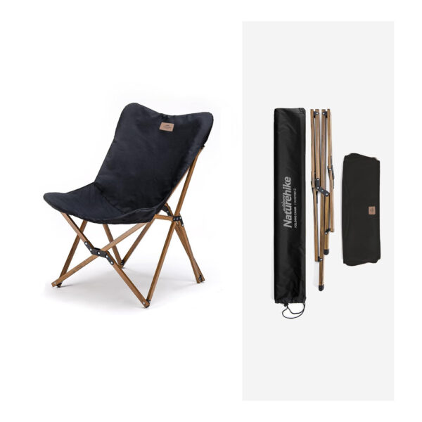 Naturehike Glamping Katlanır Kamp Sandalyesi - Görsel 8