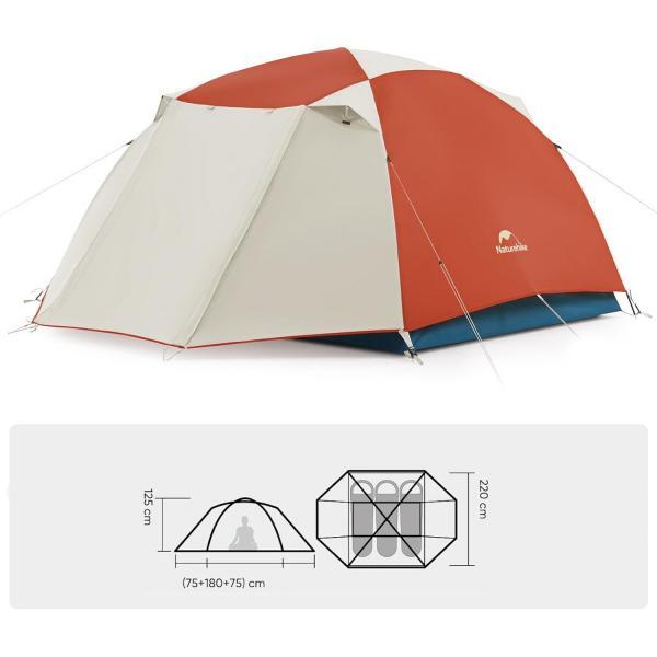 Naturehike Cloud Creek Pro 3 Çadır - Ultra Hafif - Görsel 8