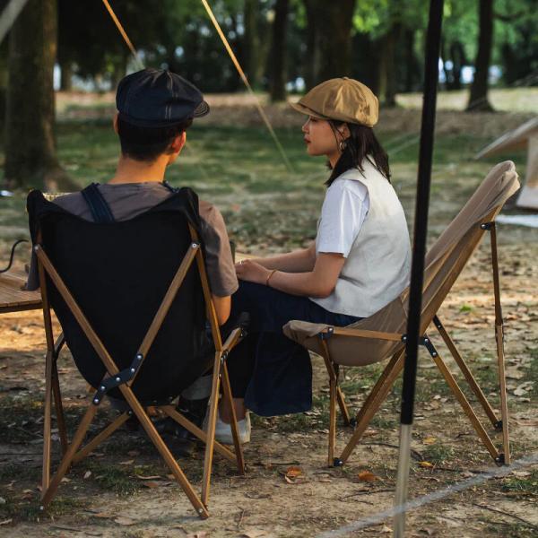 Naturehike Glamping Katlanır Kamp Sandalyesi - Görsel 4