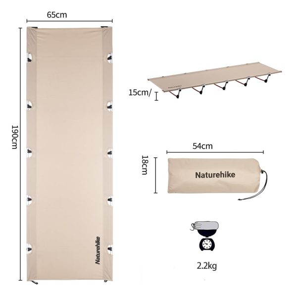 Naturehike Kampet - Ultra Hafif Kamp Yatağı - Görsel 10