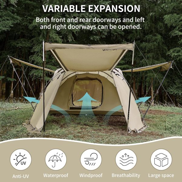 Naturehike Aries Beta 4 Glamping Çadır - Görsel 7