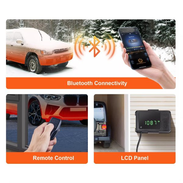 Vevor 8KW Çanta Tipi Portatif Dizel Isıtıcı - Termostatlı - Görsel 6