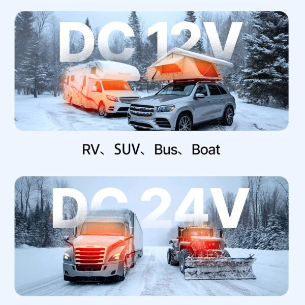 Vevor 8KW Çanta Tipi Portatif Dizel Isıtıcı - Termostatlı - Görsel 7