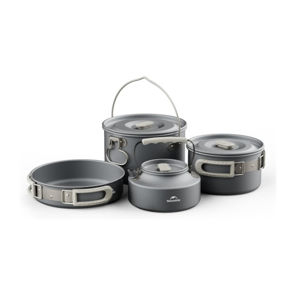 Naturehike Alüminyum Kamp Karavan Yemek Seti - Görsel 9