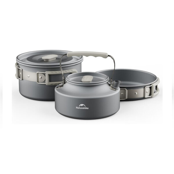 Naturehike Alüminyum Kamp Karavan Yemek Seti - Görsel 10
