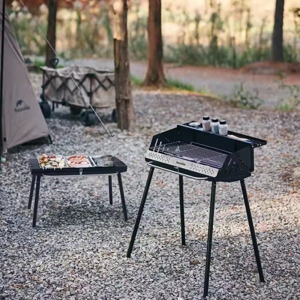 Naturehike Çok Amaçlı Katlanır Mangal Glamping BBQ - Görsel 5