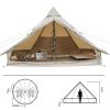 Naturehike Brighten 6.4 Lüks Piramit Glamping Çadır - Görsel 11