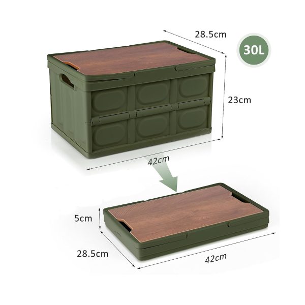 Peakhike Çok Amaçlı Outdoor Katlanır Kutu - 30L - Görsel 11