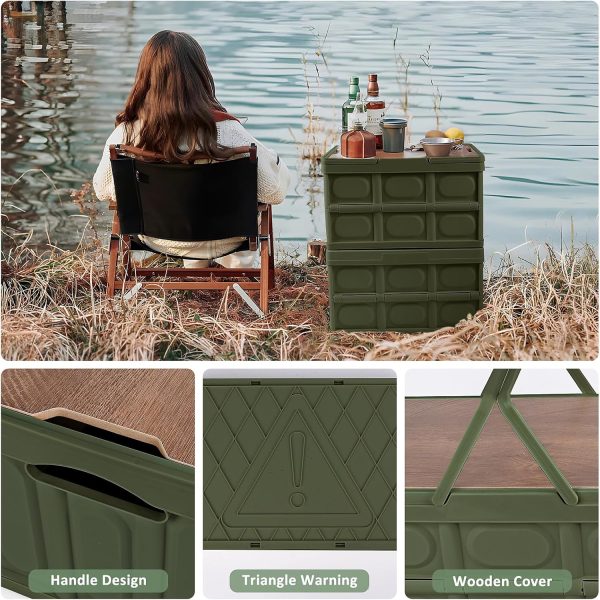 Peakhike Çok Amaçlı Outdoor Katlanır Kutu - 30L - Görsel 8