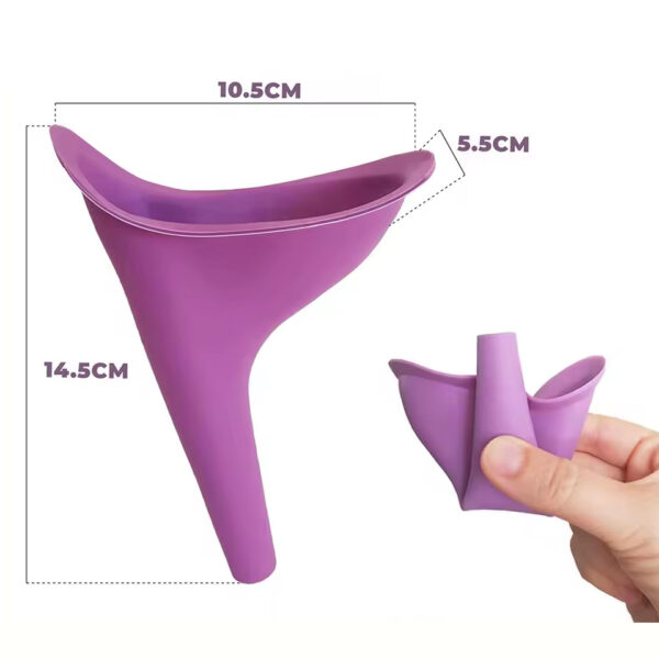 Kadınlar İçin Antibakteriyel Ayakta Tuvalet Aparatı - Görsel 8