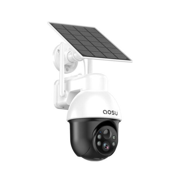 AOSU Tekne Karavan Güneş Enerjili Kablosuz Güvenlik Kamerası