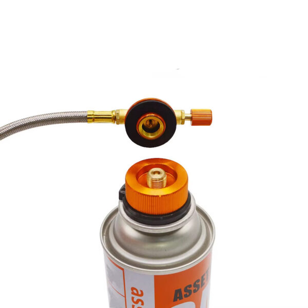 Kamp Kartuşu Dolum Seti - Çelik Örgü Hortum - Görsel 4