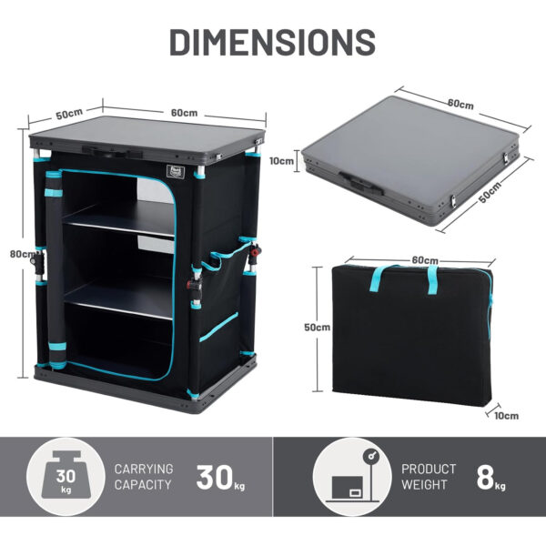 Katlanabilir Kamp Mutfak Dolabı Otomatik Kurulum - Görsel 7