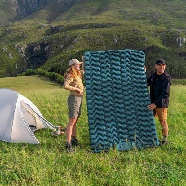 Naturehike Çift Kişilik Şişme Mat - M Shaped Comfort - Görsel 2
