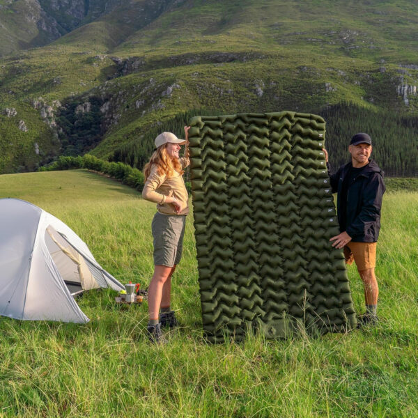 Naturehike Çift Kişilik Şişme Mat - M Shaped Comfort - Görsel 2