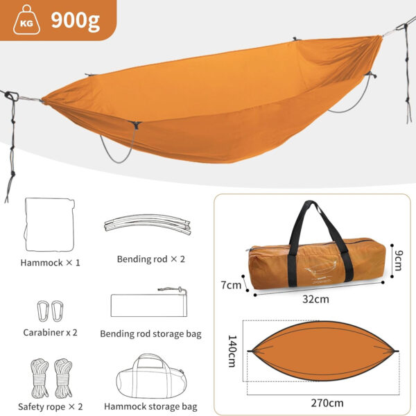 Naturehike Çift Kişilik Yeni Nesil Hamak Anti-rollover - Görsel 10