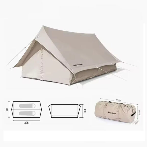 Naturehike Extend 5.6 Tower Glamping Lüks Çadır - Görsel 9