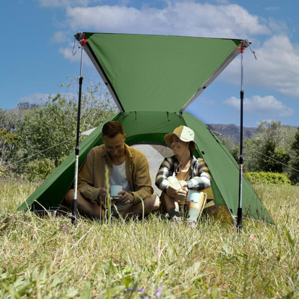 Naturehike Sky Pro 2 - Çift Kişilik Çadır Yeşil - Görsel 2