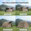 Naturehike Village 6 Çadır - Kış Bahçeli Glamping Çadır - Görsel 7
