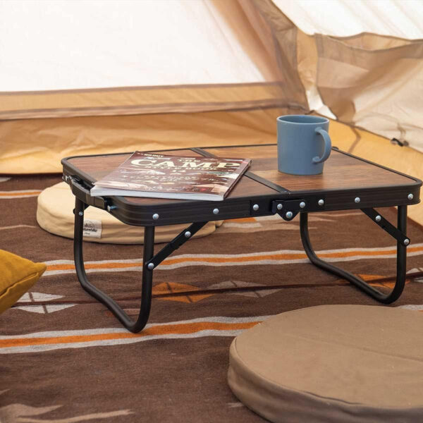 Naturehike Katlanır Mini Ahşap Kamp Masası Glamping - Görsel 3