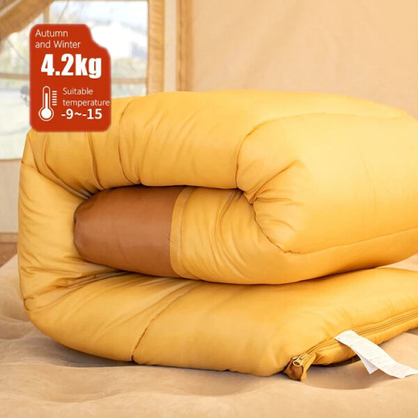 Bisinna Çift Kişilik Uyku Tulumu - Comfort Plus - Görsel 7