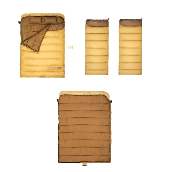 Bisinna Çift Kişilik Uyku Tulumu - Comfort Plus - Görsel 8